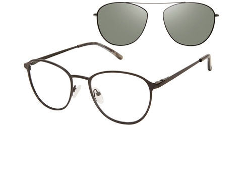 Revolution Eyewear w/Clip-On Eyeglasses Kearny